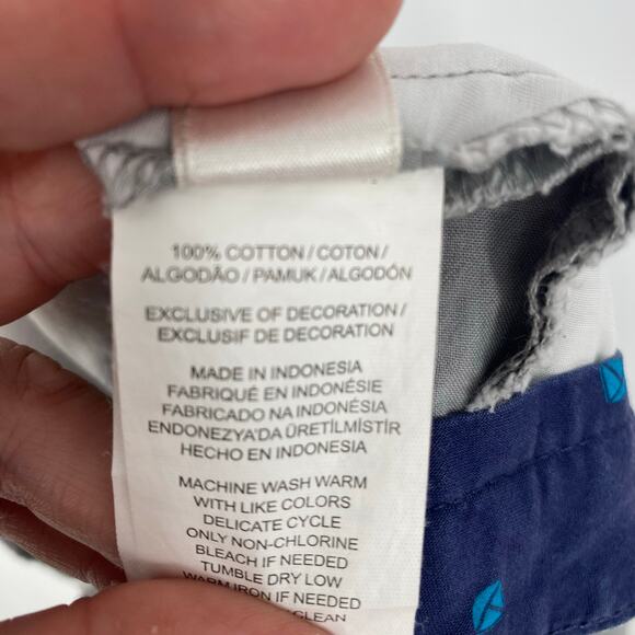 Penguin Shorts Men’s 34 Nautical Print Coastal Cruise Vacation Beach Resortwear - Picture 8 of 9